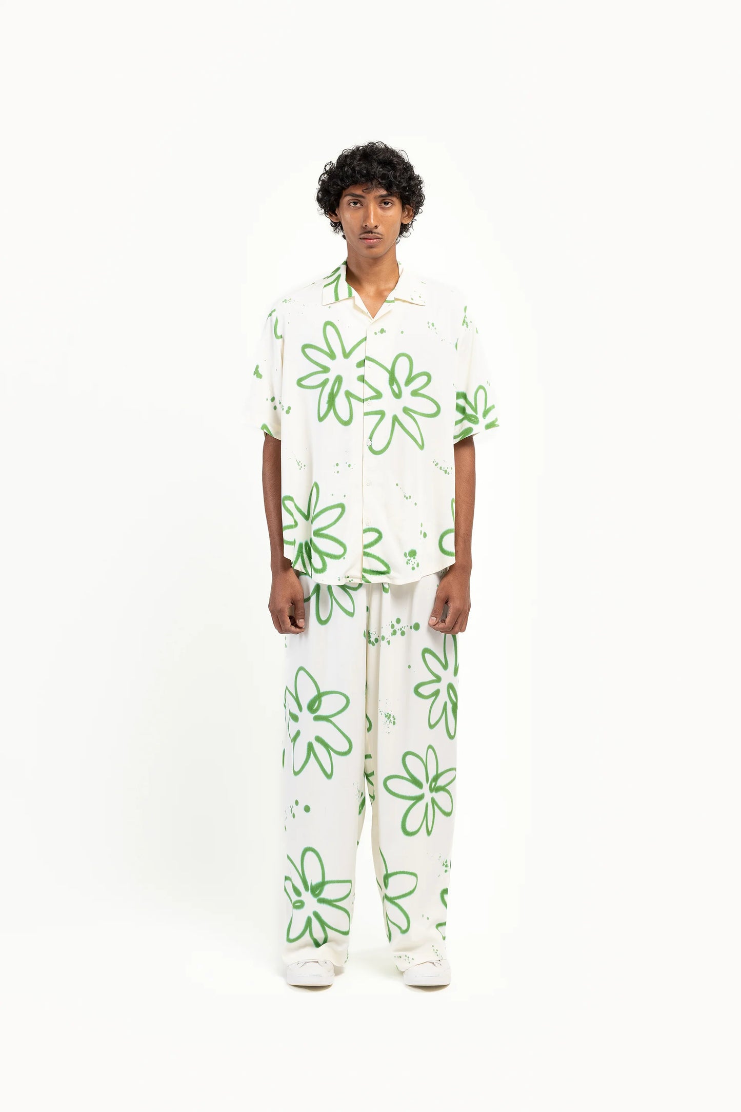 【SUKUHOME】SUMMER NIGHT PYJAMAS - LIMELIGHT