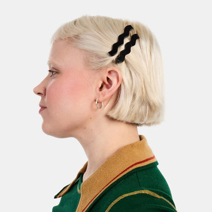 【CHUNKS】Allie Clips in Black