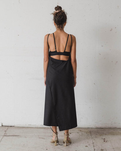 【BASERANGE】Yumi Apron Dress