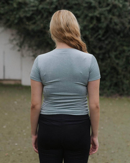 【BASERANGE】OMO TEE SHIRT  -  Toom Grey