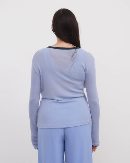 【BASERANGE】Racer Long Sleeve Tee
