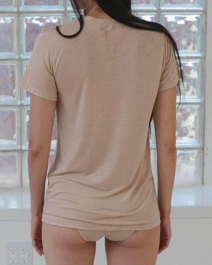 【BASERANGE】Tee Shirt - Bamboo Lyocell