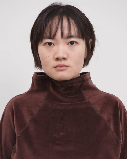 【BASERANGE】Fold Turtleneck