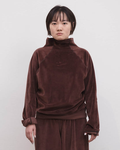 【BASERANGE】Fold Turtleneck