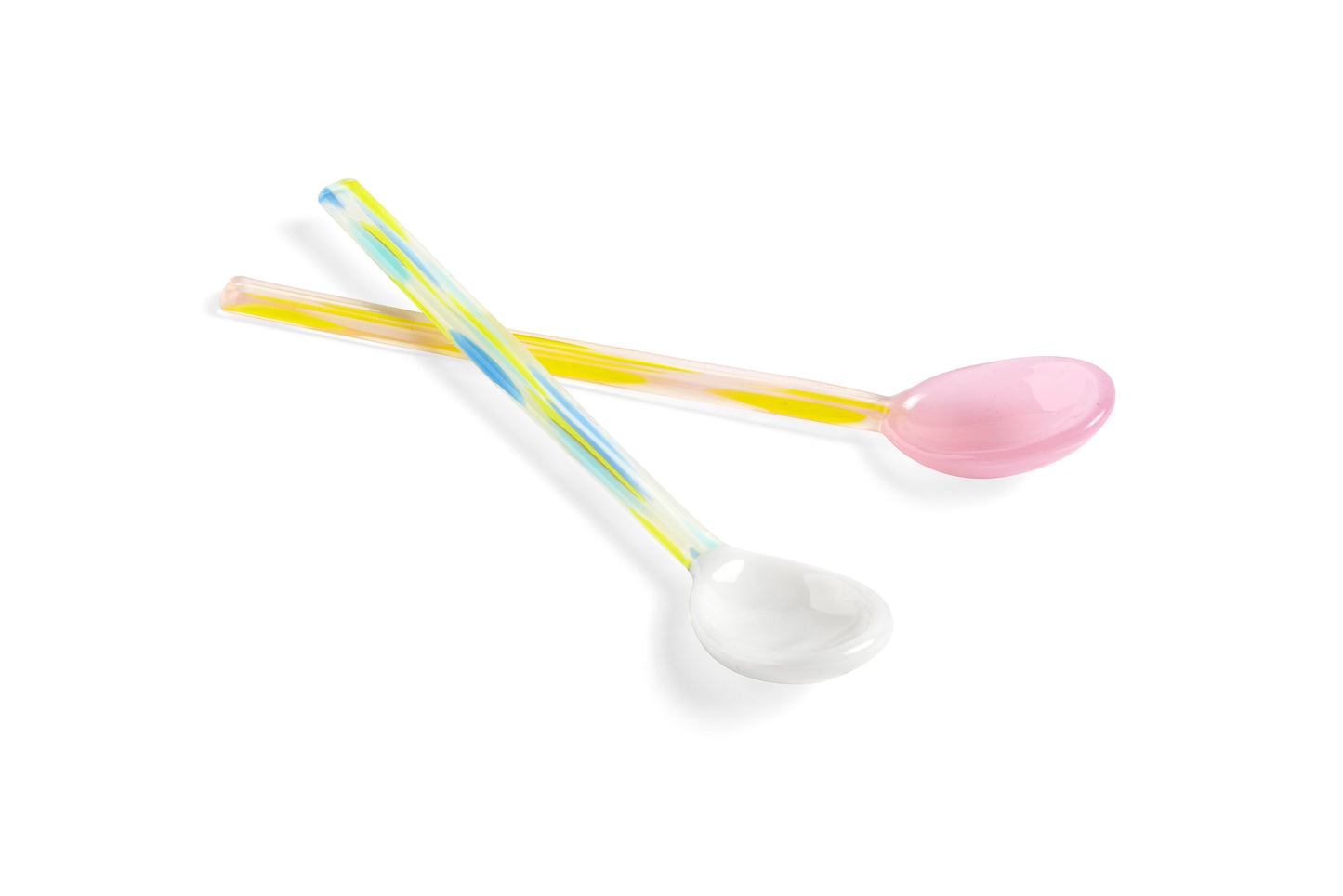 HAY GLASS SPOON 2PCS.