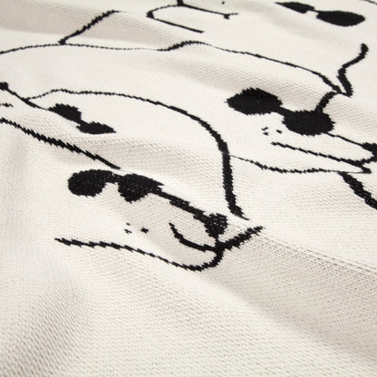 【Slowdown Studio】 MINI BLANKET - Dawgs (Art by Odile Ferraaille-Nantes,France)